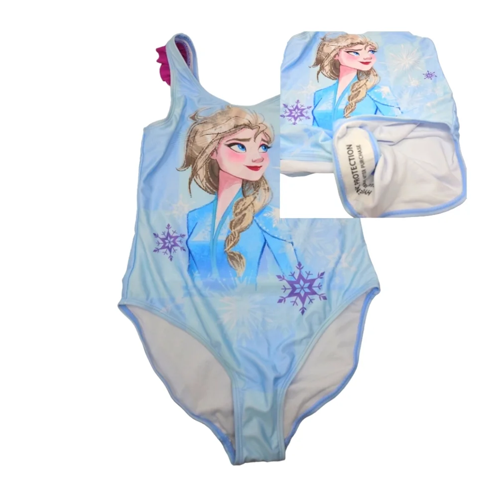 Disney Swim Mix & Match Set Kids Size 10/12 NWT Frozen Tops Bottoms